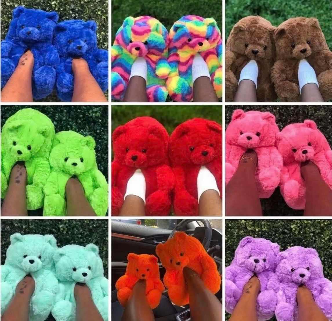 Bear Slippers